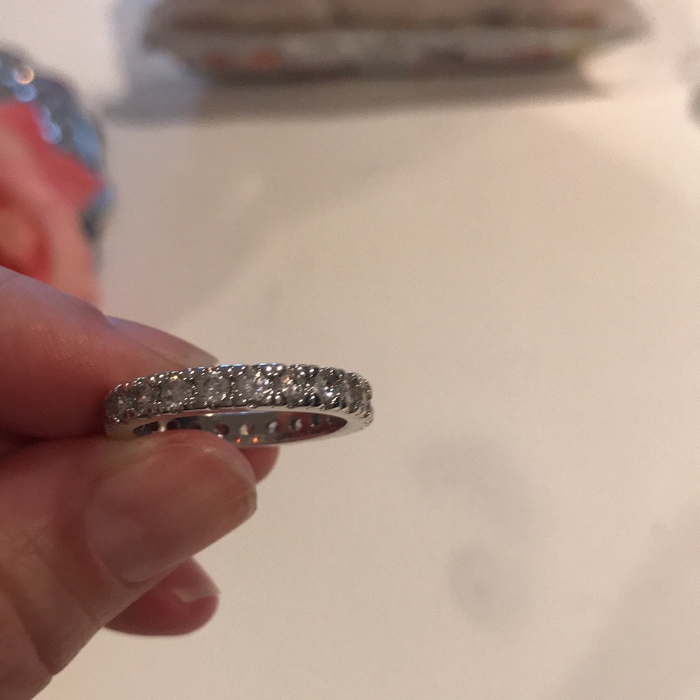 STAINLESS STEEL ETERNITY BAND